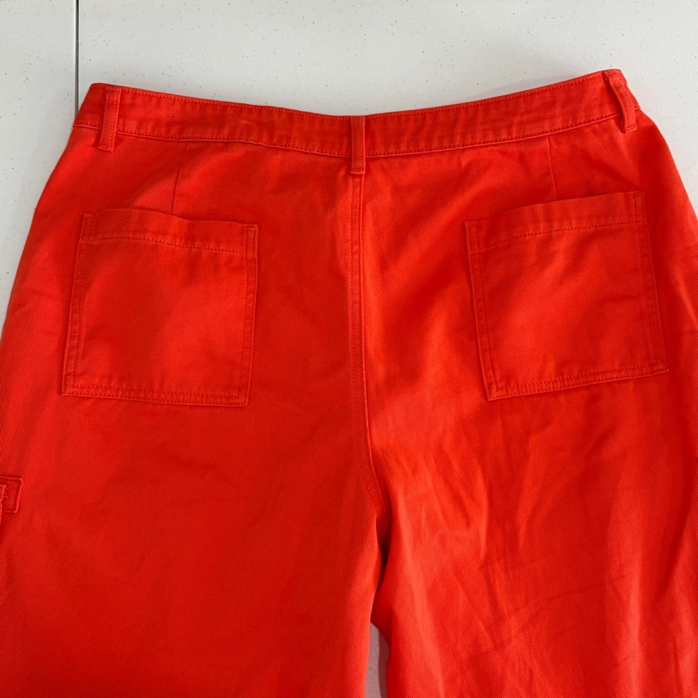 PINK VS Cargo Pants in Bright Orange - Picture 4 of 6